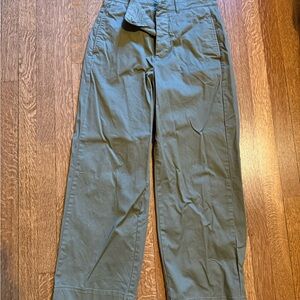 Alex Mill Olive Wide Leg Pants